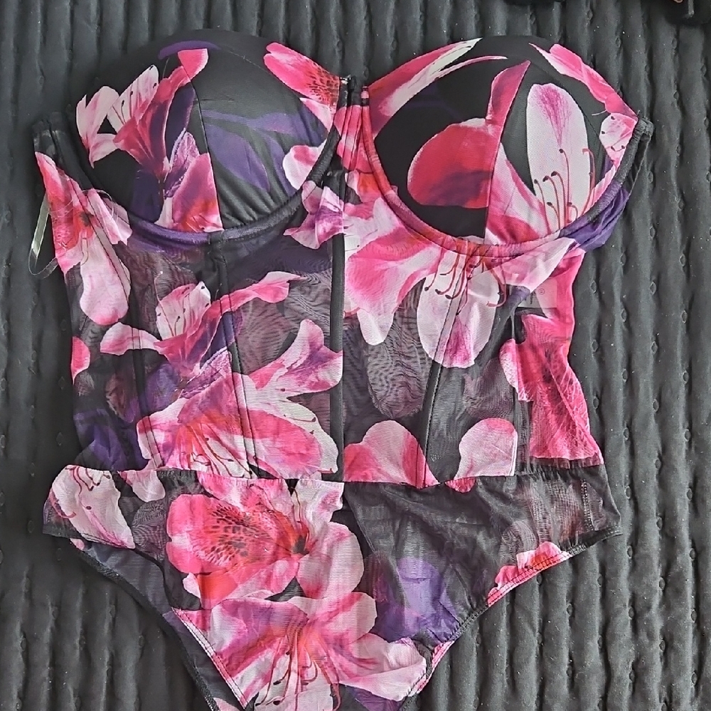 Floral Bustier